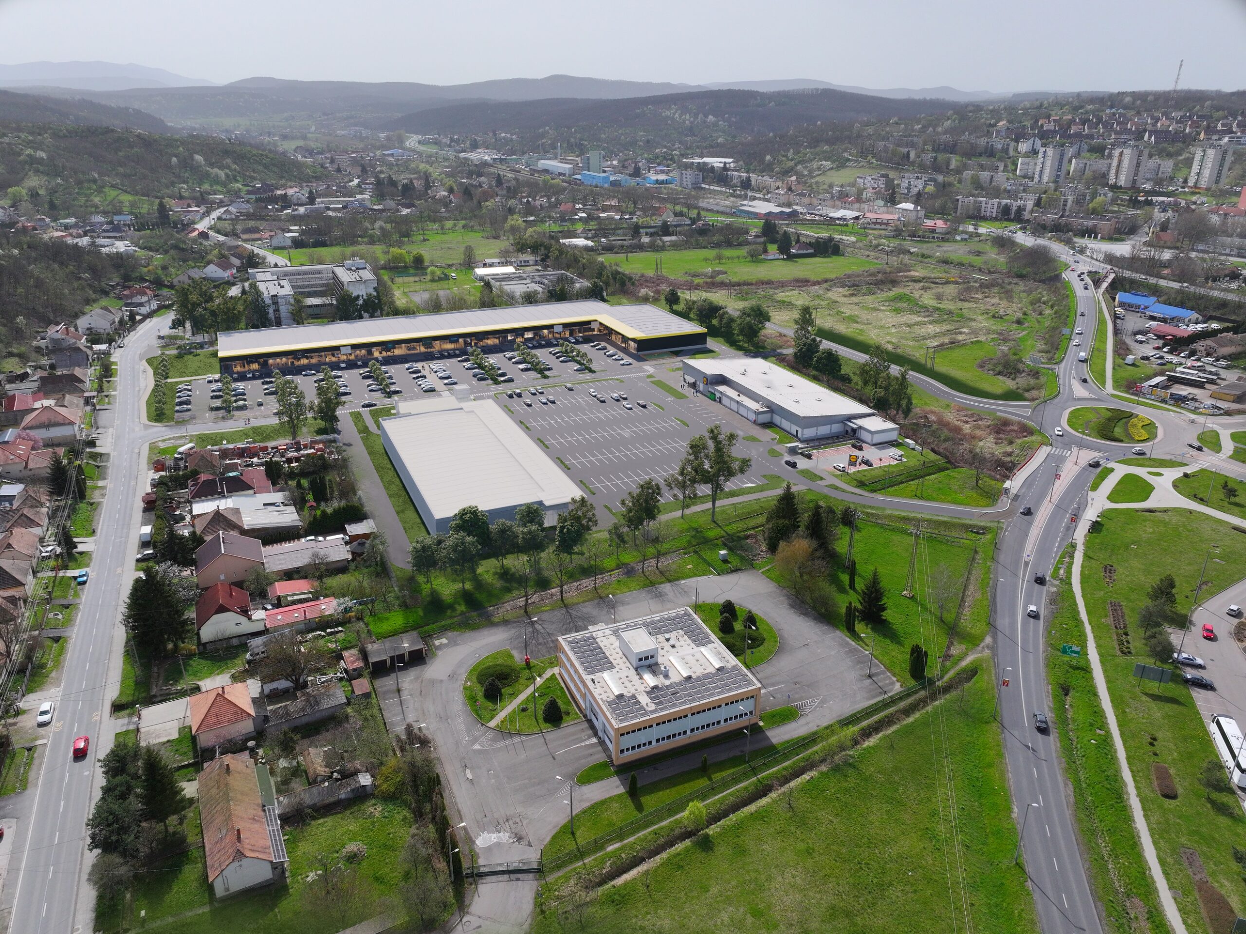STOP-SHOP Bevásárlópark Épül Zagyvapálfalván a Lidl mellett!